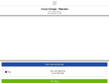 Tablet Screenshot of hunancottageplainview.com